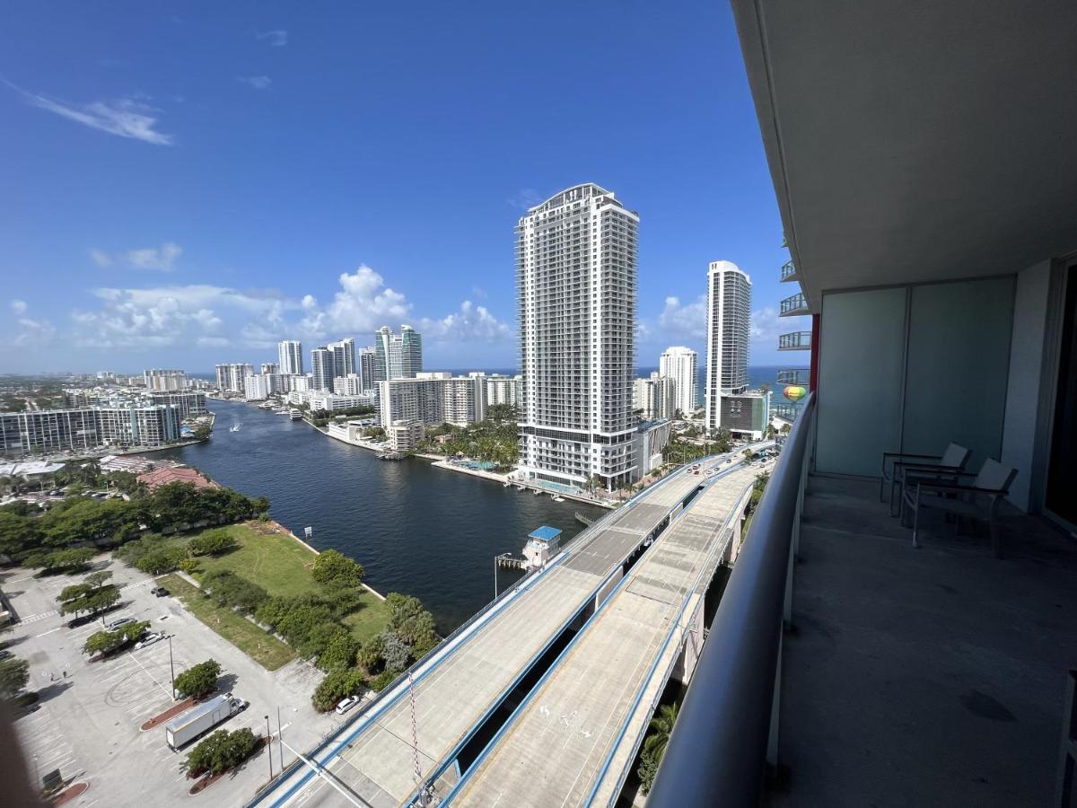 23Rd Floor Luxury & Spacious Beachwalk Resort Apartment With Amazing View Hallandale Beach Bagian luar foto